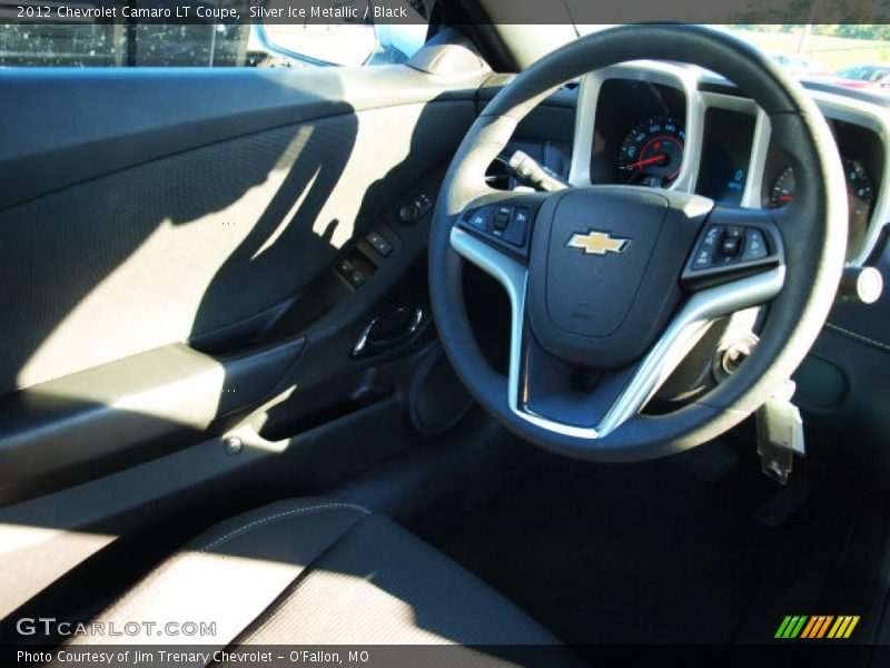 Silver Ice Metallic / Black 2012 Chevrolet Camaro LT Coupe