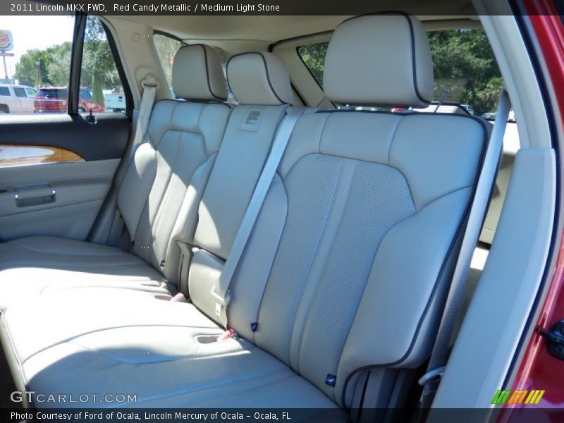Red Candy Metallic / Medium Light Stone 2011 Lincoln MKX FWD