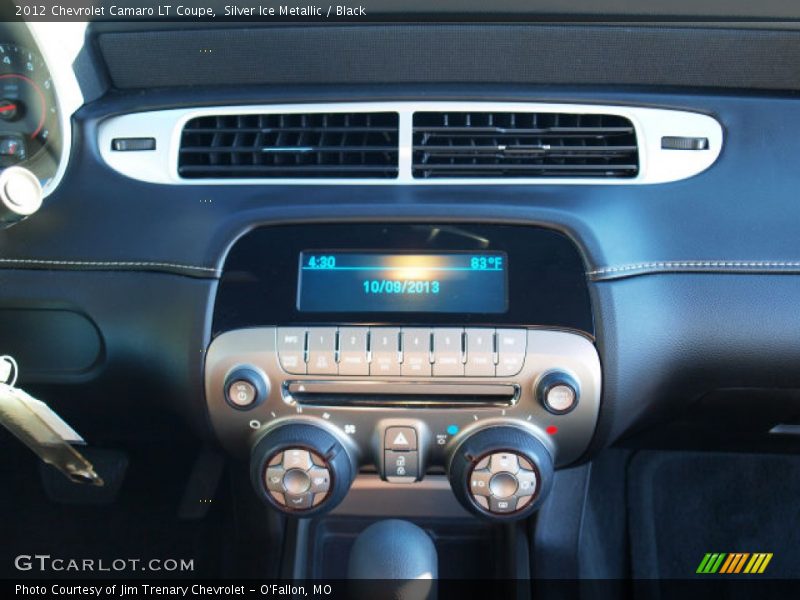 Silver Ice Metallic / Black 2012 Chevrolet Camaro LT Coupe