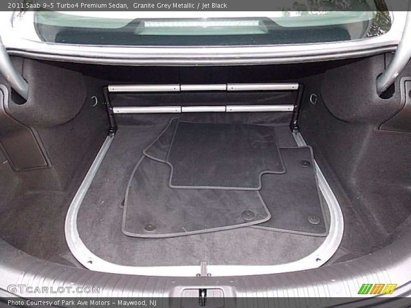 Granite Grey Metallic / Jet Black 2011 Saab 9-5 Turbo4 Premium Sedan