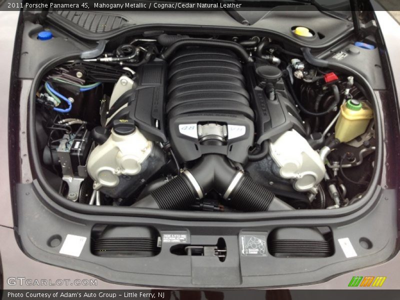  2011 Panamera 4S Engine - 4.8 Liter DFI DOHC 32-Valve VarioCam Plus V8