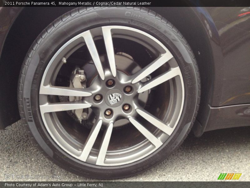 Mahogany Metallic / Cognac/Cedar Natural Leather 2011 Porsche Panamera 4S