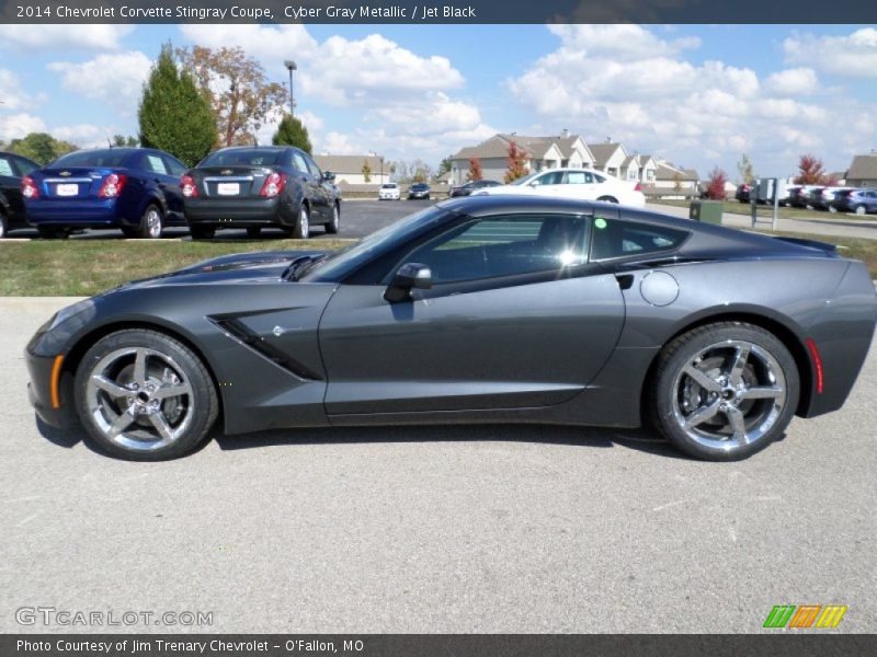  2014 Corvette Stingray Coupe Cyber Gray Metallic