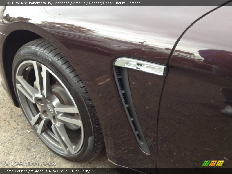 Mahogany Metallic / Cognac/Cedar Natural Leather 2011 Porsche Panamera 4S