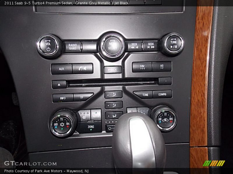 Granite Grey Metallic / Jet Black 2011 Saab 9-5 Turbo4 Premium Sedan