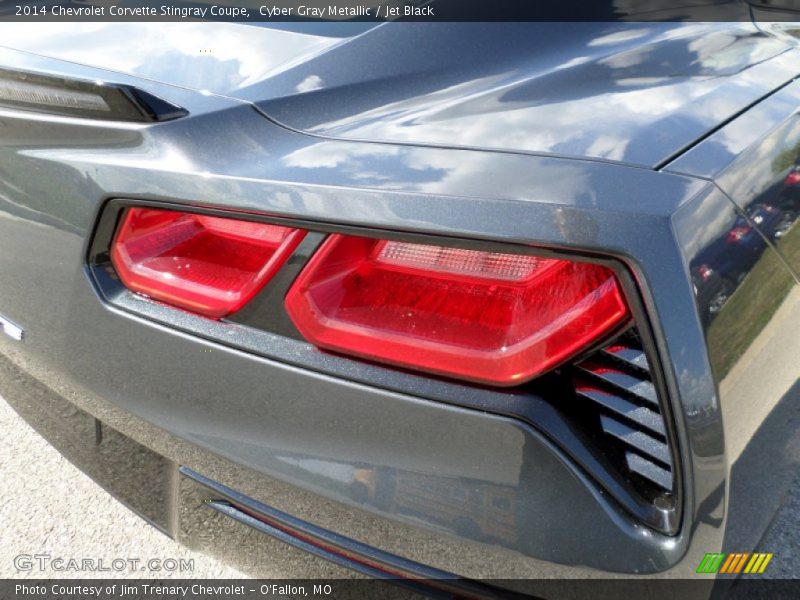 Cyber Gray Metallic / Jet Black 2014 Chevrolet Corvette Stingray Coupe