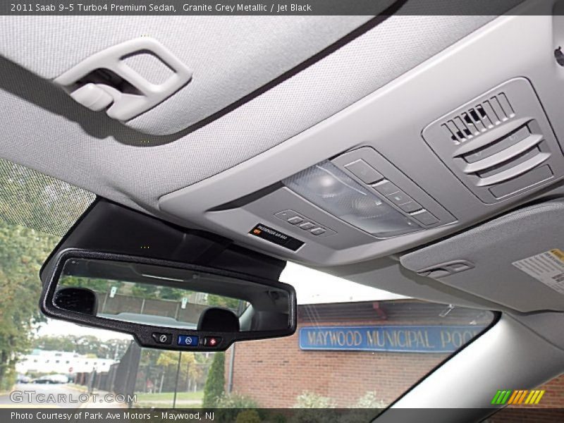Granite Grey Metallic / Jet Black 2011 Saab 9-5 Turbo4 Premium Sedan