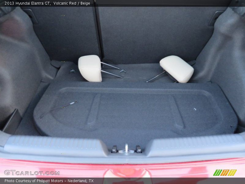 Volcanic Red / Beige 2013 Hyundai Elantra GT