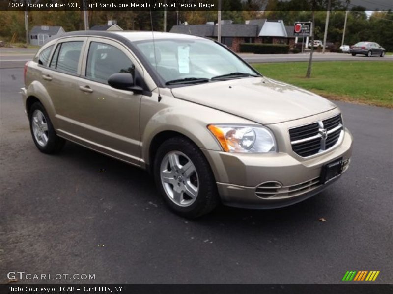 Light Sandstone Metallic / Pastel Pebble Beige 2009 Dodge Caliber SXT