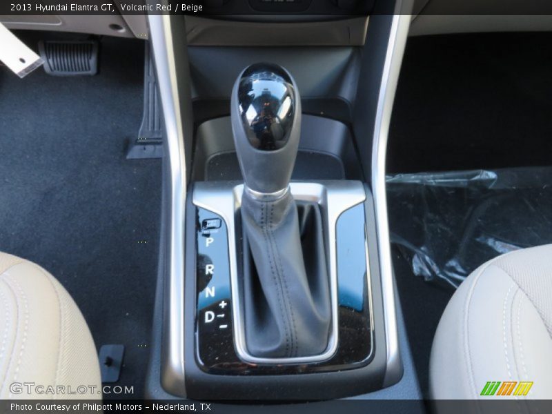 Volcanic Red / Beige 2013 Hyundai Elantra GT