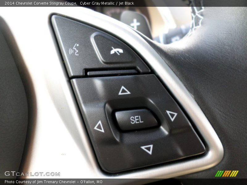 Controls of 2014 Corvette Stingray Coupe