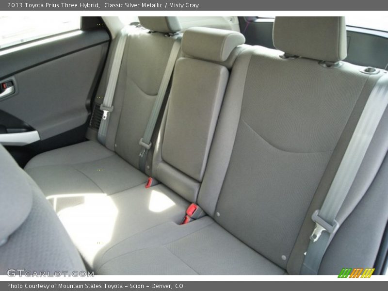 Classic Silver Metallic / Misty Gray 2013 Toyota Prius Three Hybrid