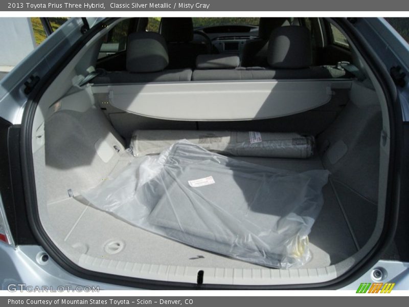 Classic Silver Metallic / Misty Gray 2013 Toyota Prius Three Hybrid