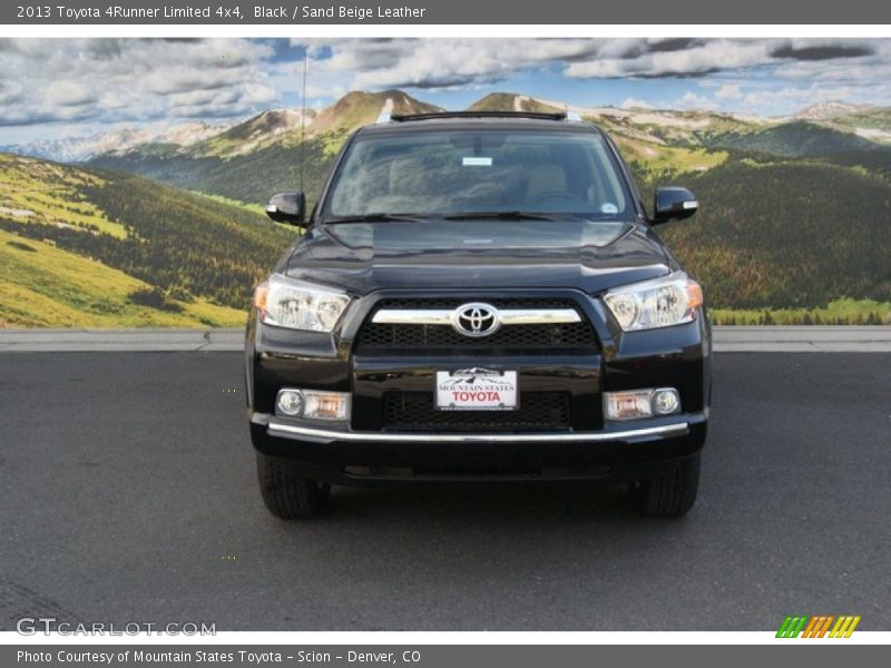 Black / Sand Beige Leather 2013 Toyota 4Runner Limited 4x4