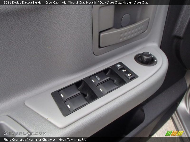 Mineral Gray Metallic / Dark Slate Gray/Medium Slate Gray 2011 Dodge Dakota Big Horn Crew Cab 4x4