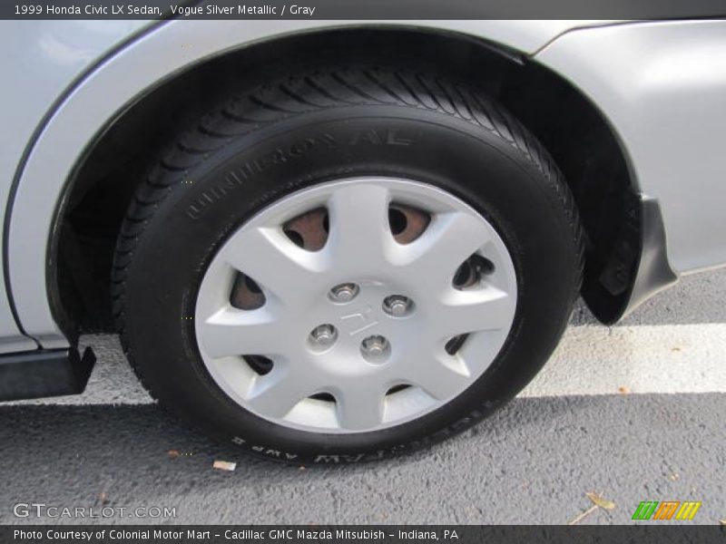 Vogue Silver Metallic / Gray 1999 Honda Civic LX Sedan