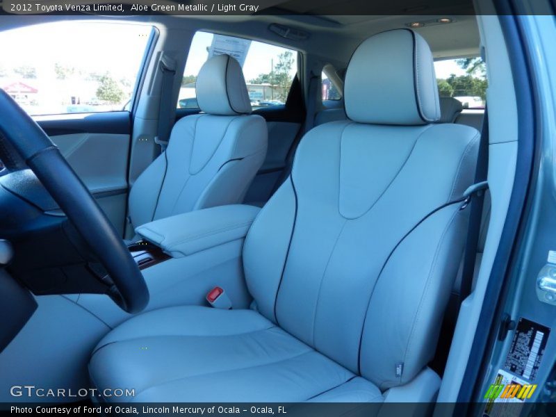 Front Seat of 2012 Venza Limited