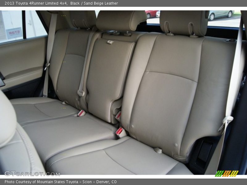 Black / Sand Beige Leather 2013 Toyota 4Runner Limited 4x4