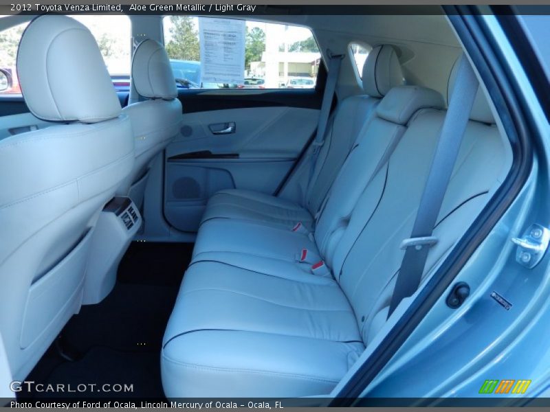 Rear Seat of 2012 Venza Limited