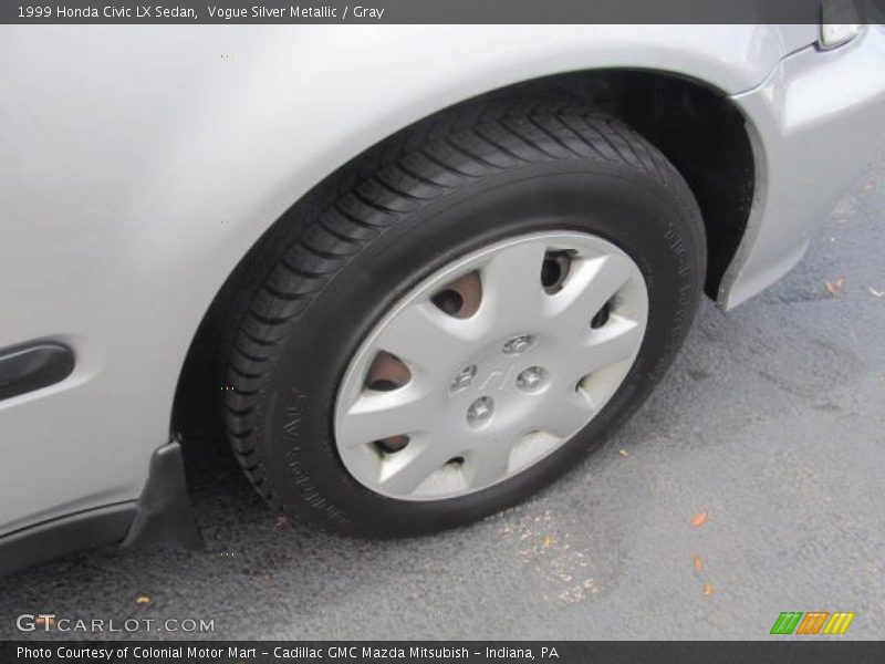 Vogue Silver Metallic / Gray 1999 Honda Civic LX Sedan