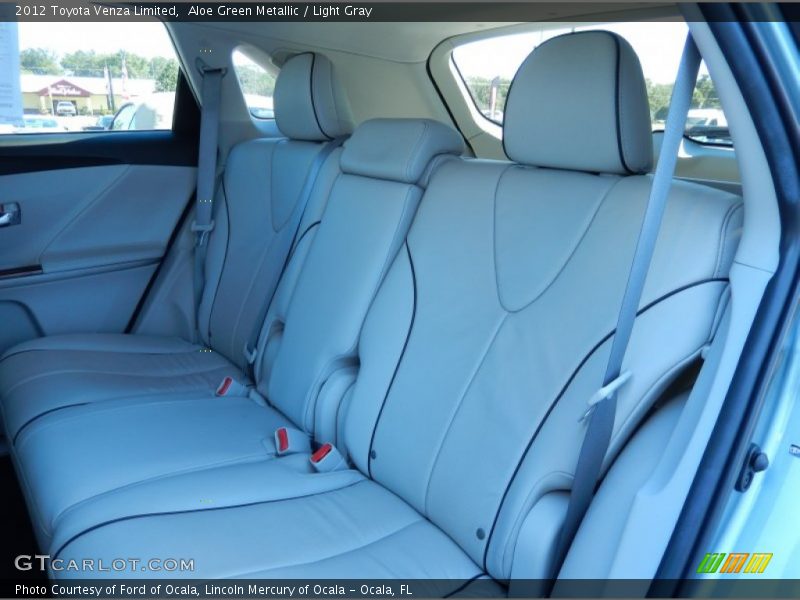 Rear Seat of 2012 Venza Limited