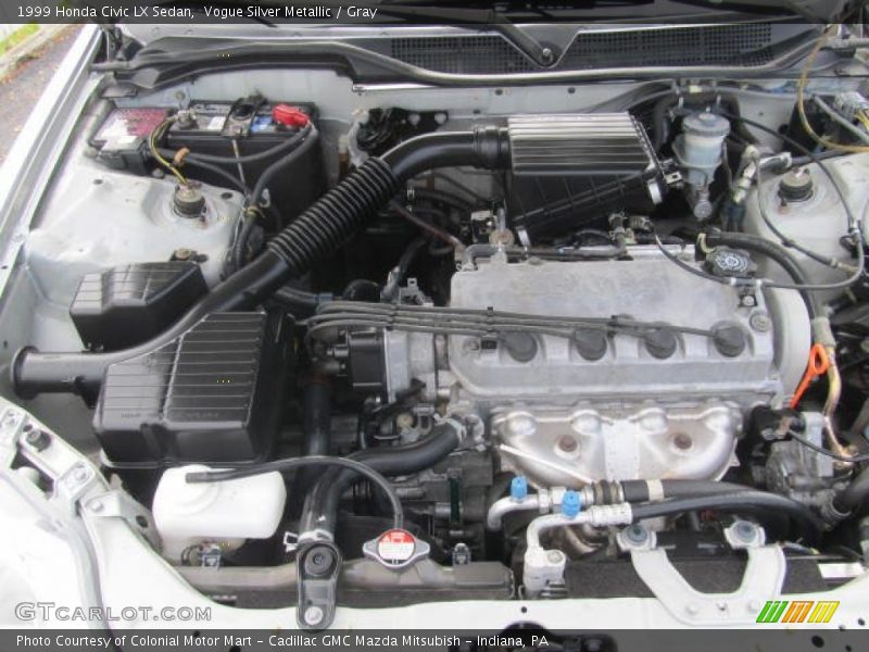  1999 Civic LX Sedan Engine - 1.6 Liter SOHC 16V VTEC 4 Cylinder