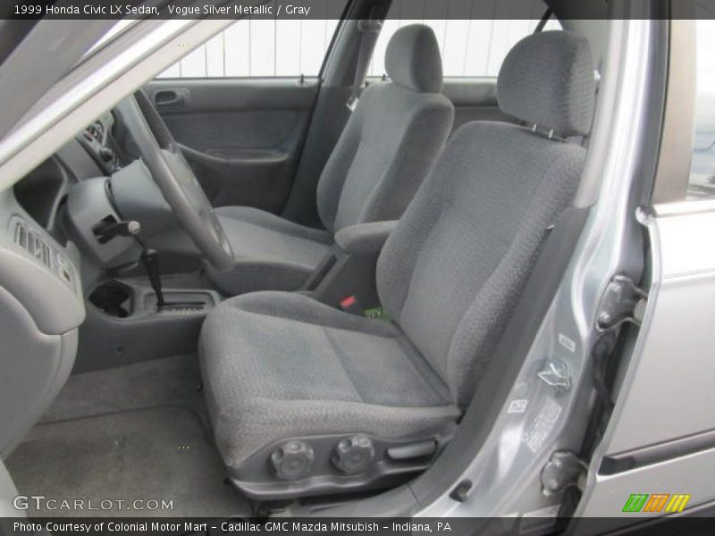  1999 Civic LX Sedan Gray Interior
