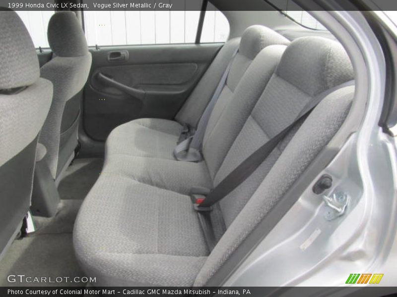 Rear Seat of 1999 Civic LX Sedan