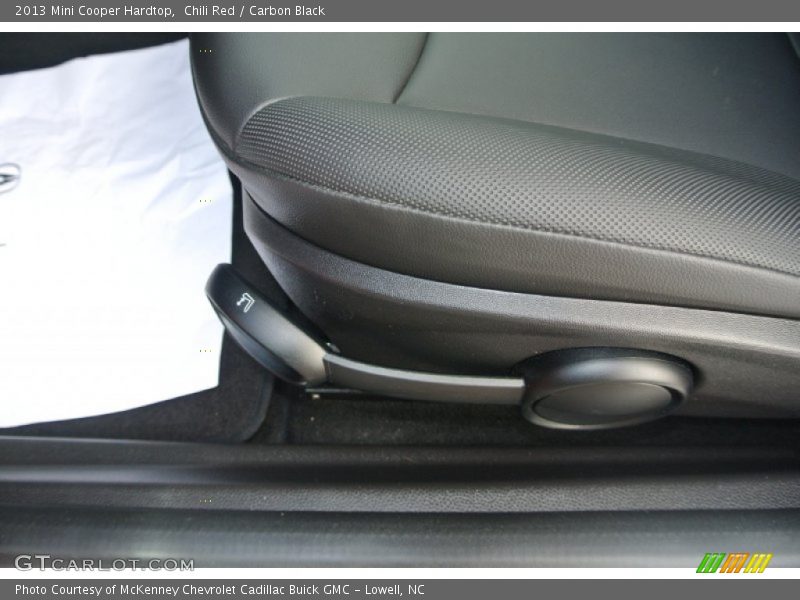 Chili Red / Carbon Black 2013 Mini Cooper Hardtop