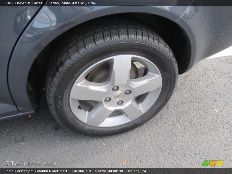 Slate Metallic / Gray 2009 Chevrolet Cobalt LT Sedan