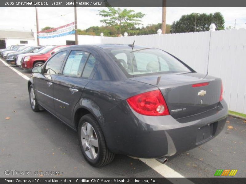 Slate Metallic / Gray 2009 Chevrolet Cobalt LT Sedan