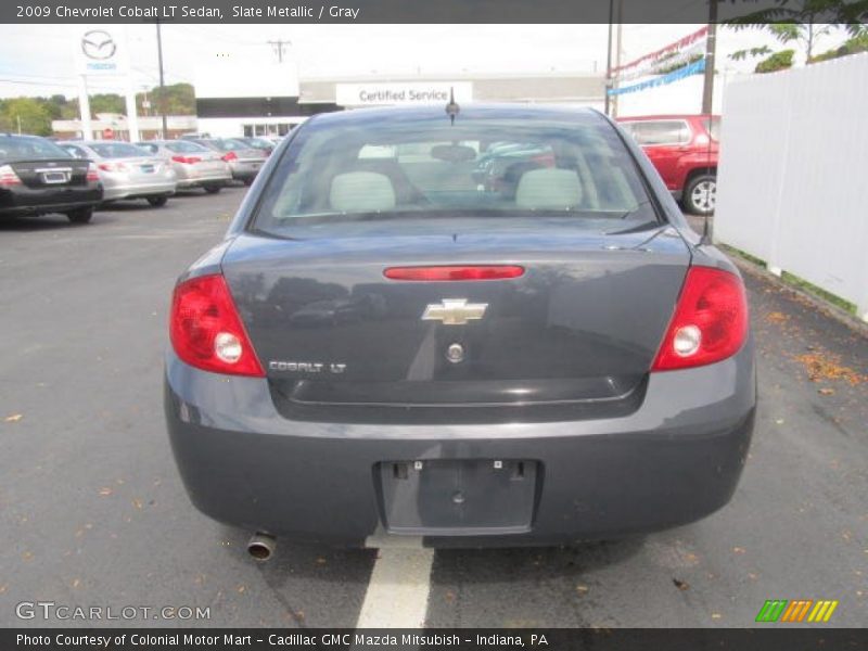 Slate Metallic / Gray 2009 Chevrolet Cobalt LT Sedan