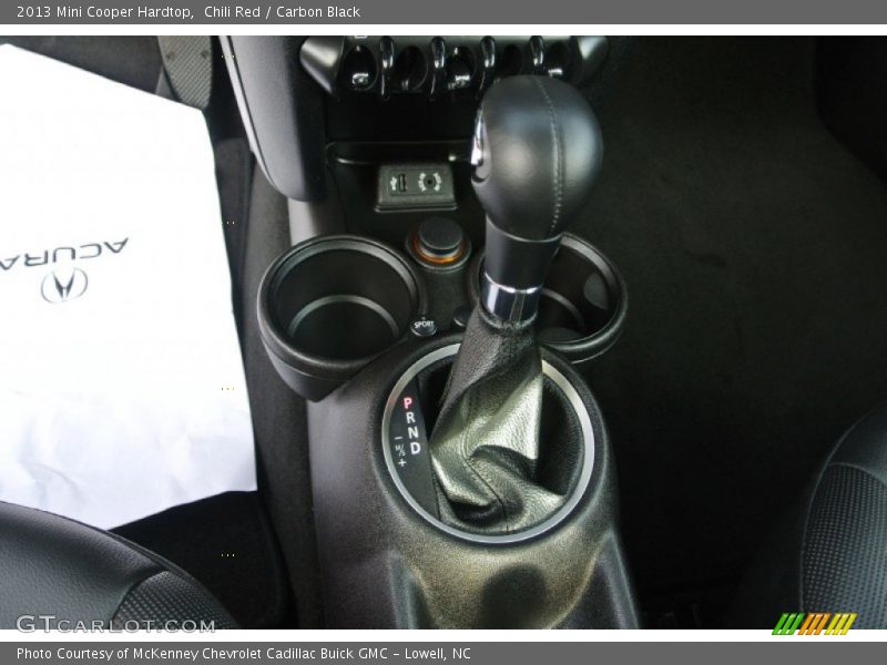 Chili Red / Carbon Black 2013 Mini Cooper Hardtop