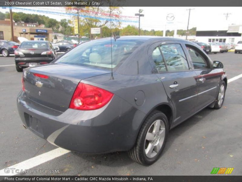 Slate Metallic / Gray 2009 Chevrolet Cobalt LT Sedan