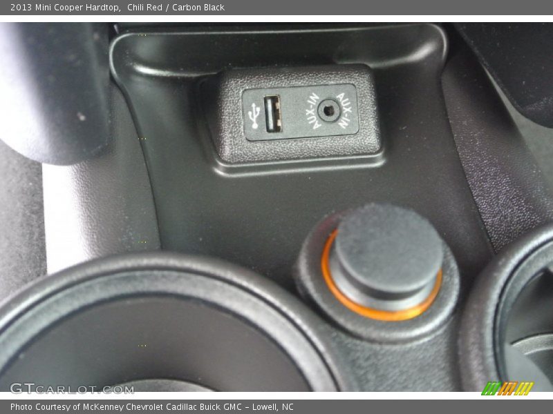 Chili Red / Carbon Black 2013 Mini Cooper Hardtop