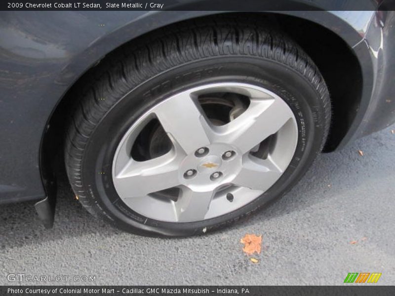 Slate Metallic / Gray 2009 Chevrolet Cobalt LT Sedan