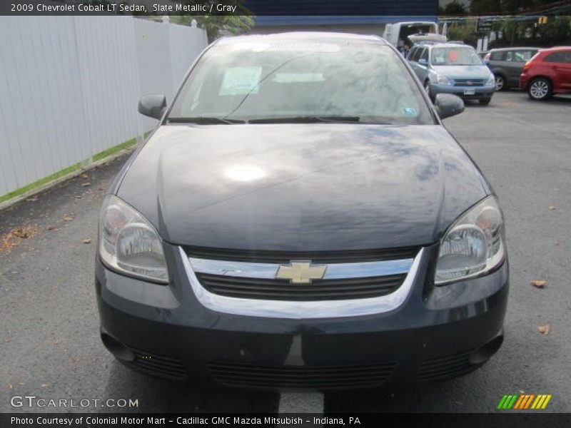 Slate Metallic / Gray 2009 Chevrolet Cobalt LT Sedan
