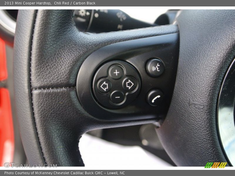 Chili Red / Carbon Black 2013 Mini Cooper Hardtop