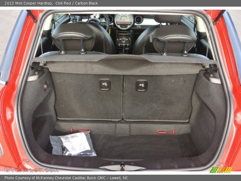 Chili Red / Carbon Black 2013 Mini Cooper Hardtop