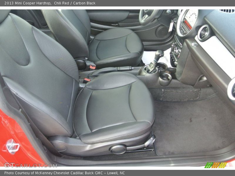 Chili Red / Carbon Black 2013 Mini Cooper Hardtop