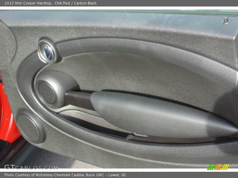 Chili Red / Carbon Black 2013 Mini Cooper Hardtop
