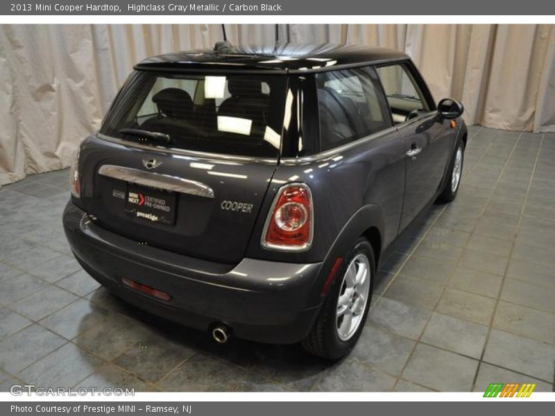 Highclass Gray Metallic / Carbon Black 2013 Mini Cooper Hardtop