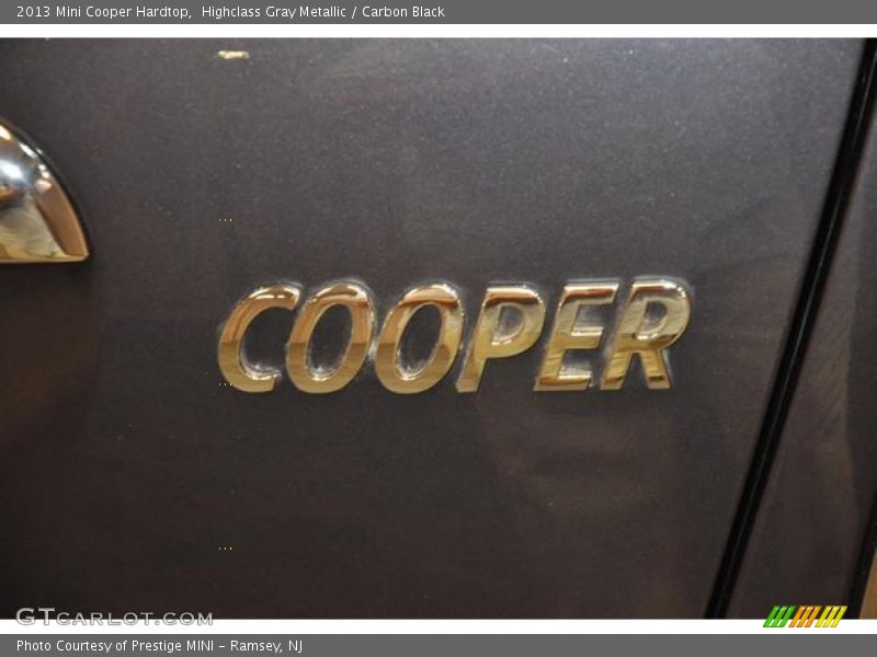 Highclass Gray Metallic / Carbon Black 2013 Mini Cooper Hardtop