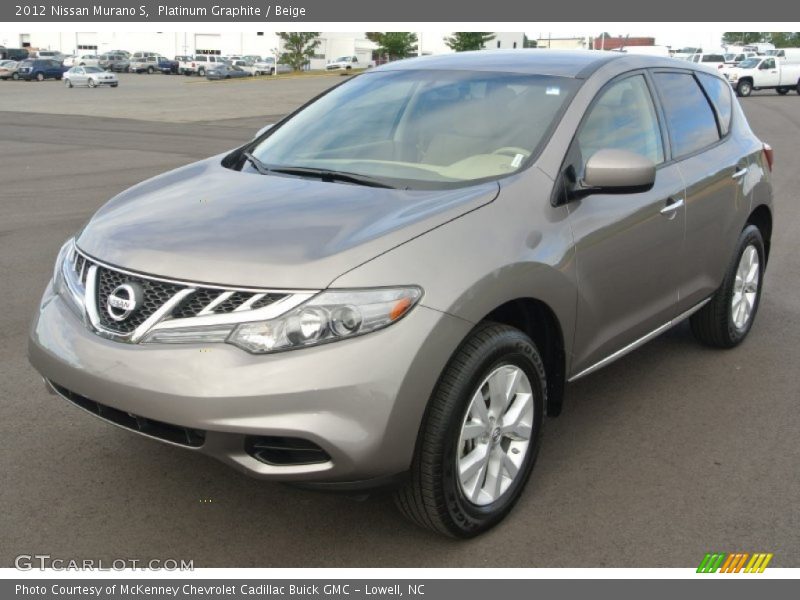 Platinum Graphite / Beige 2012 Nissan Murano S
