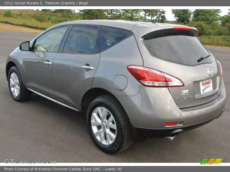 Platinum Graphite / Beige 2012 Nissan Murano S