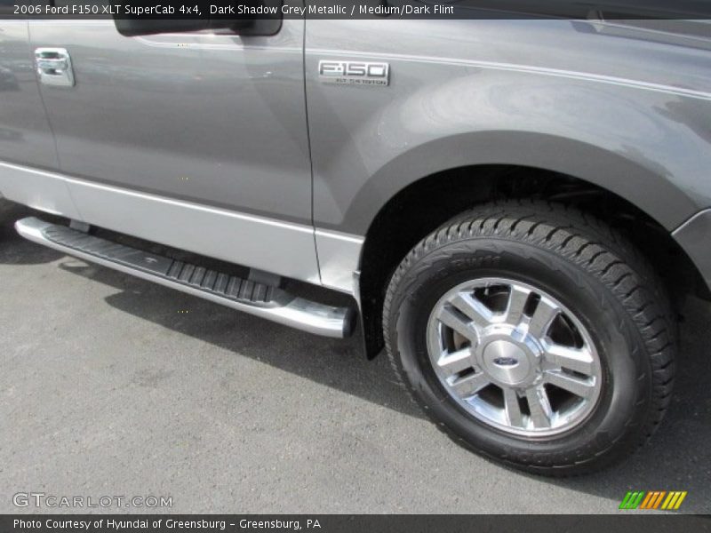Dark Shadow Grey Metallic / Medium/Dark Flint 2006 Ford F150 XLT SuperCab 4x4