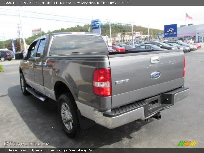 Dark Shadow Grey Metallic / Medium/Dark Flint 2006 Ford F150 XLT SuperCab 4x4