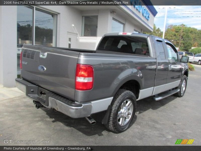 Dark Shadow Grey Metallic / Medium/Dark Flint 2006 Ford F150 XLT SuperCab 4x4