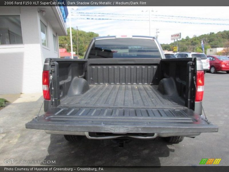 Dark Shadow Grey Metallic / Medium/Dark Flint 2006 Ford F150 XLT SuperCab 4x4