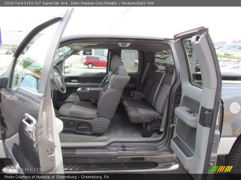 Dark Shadow Grey Metallic / Medium/Dark Flint 2006 Ford F150 XLT SuperCab 4x4
